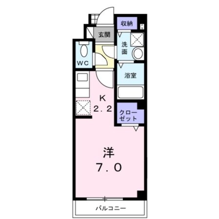 メビウス鏡Ⅰ番館の物件間取画像